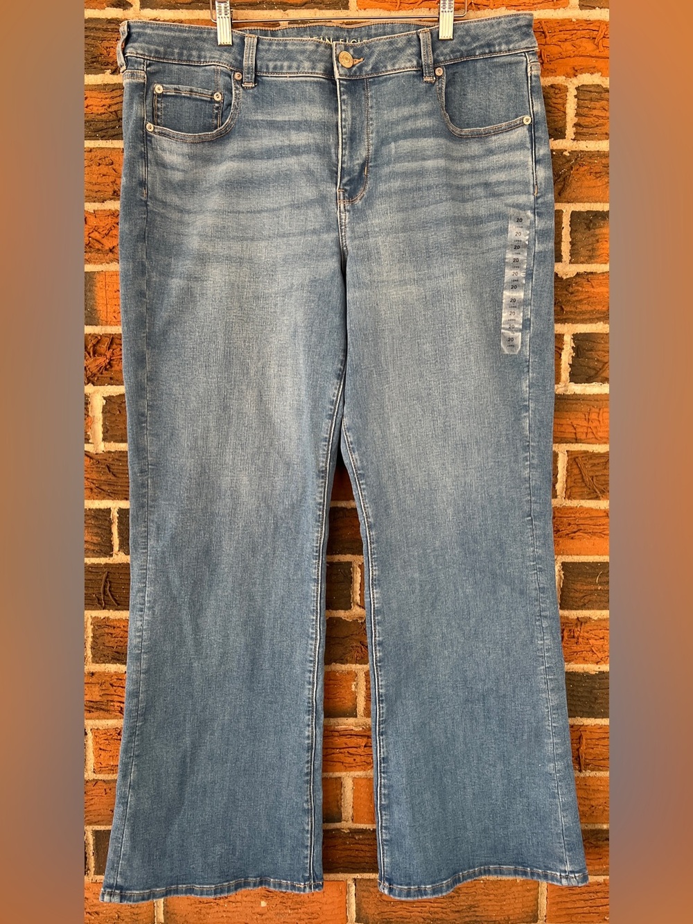 NWOT American Eagle Next Level Stretch Kick Bootcut Jeans Size 20